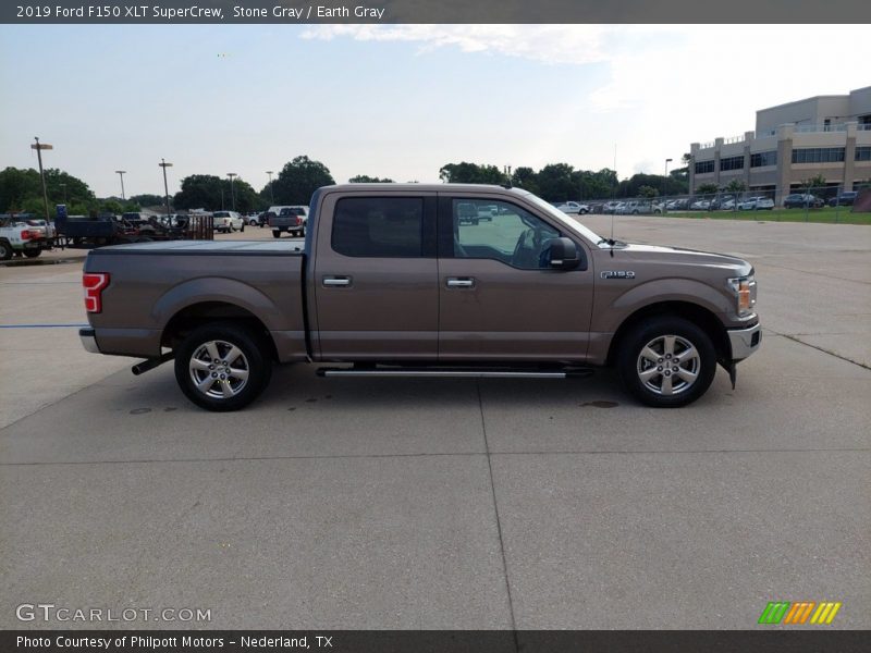 Stone Gray / Earth Gray 2019 Ford F150 XLT SuperCrew