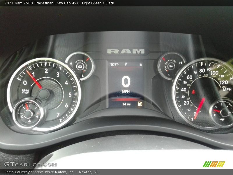 Light Green / Black 2021 Ram 2500 Tradesman Crew Cab 4x4
