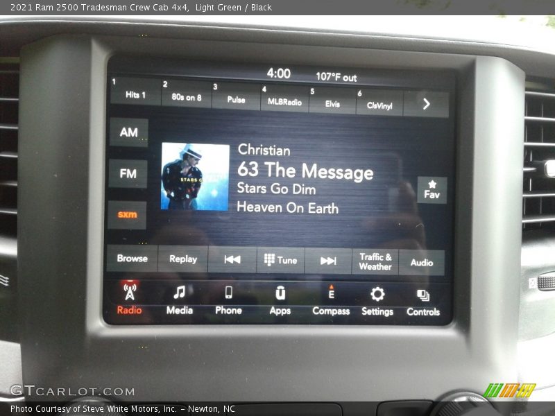 Light Green / Black 2021 Ram 2500 Tradesman Crew Cab 4x4