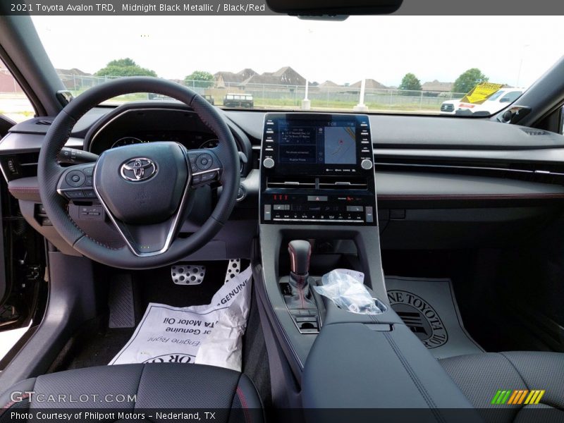 Dashboard of 2021 Avalon TRD