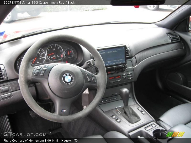 Imola Red / Black 2005 BMW 3 Series 330i Coupe