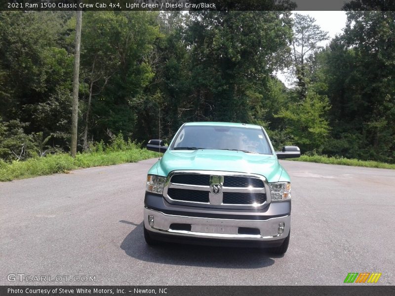 Light Green / Diesel Gray/Black 2021 Ram 1500 Classic Crew Cab 4x4
