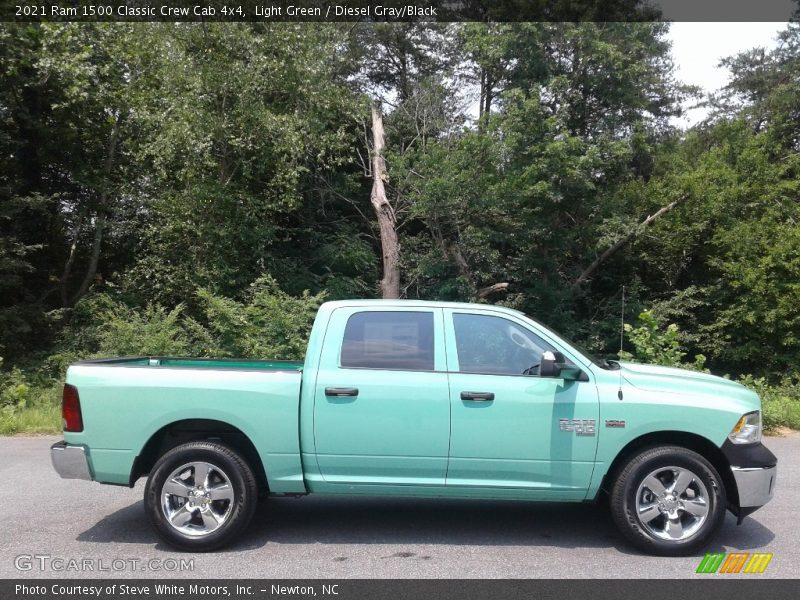  2021 1500 Classic Crew Cab 4x4 Light Green