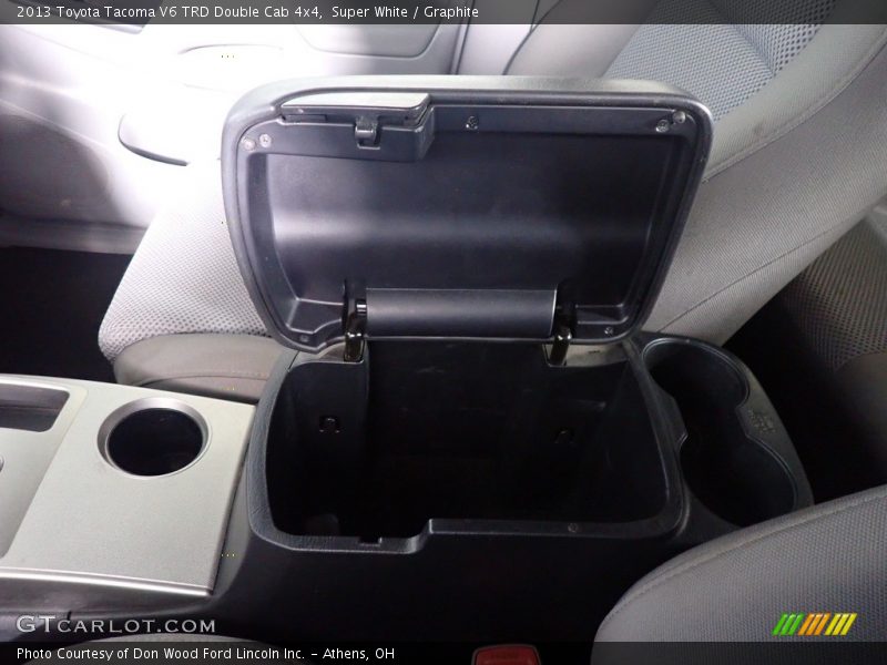 Super White / Graphite 2013 Toyota Tacoma V6 TRD Double Cab 4x4