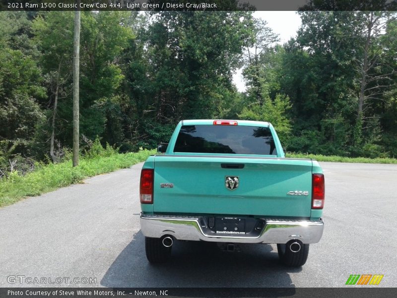 Light Green / Diesel Gray/Black 2021 Ram 1500 Classic Crew Cab 4x4