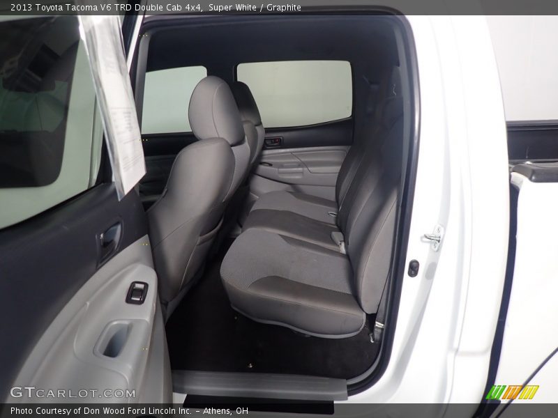Super White / Graphite 2013 Toyota Tacoma V6 TRD Double Cab 4x4