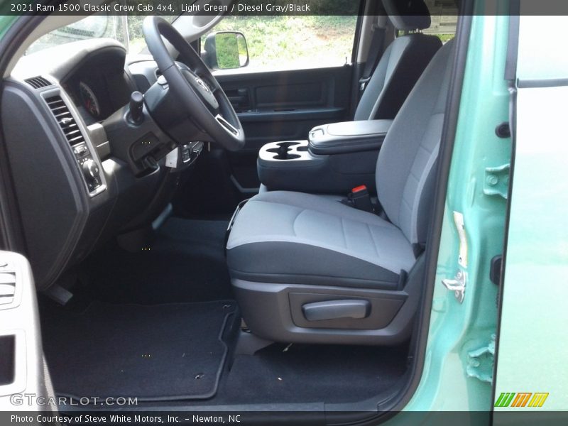 Front Seat of 2021 1500 Classic Crew Cab 4x4