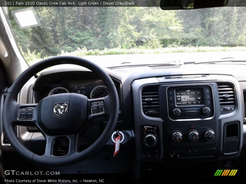 Light Green / Diesel Gray/Black 2021 Ram 1500 Classic Crew Cab 4x4