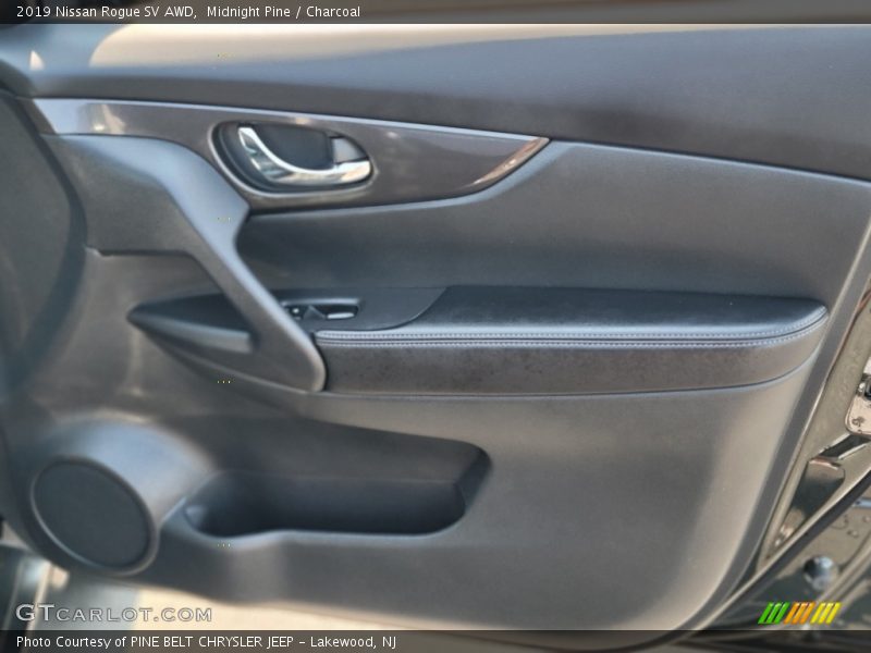 Midnight Pine / Charcoal 2019 Nissan Rogue SV AWD