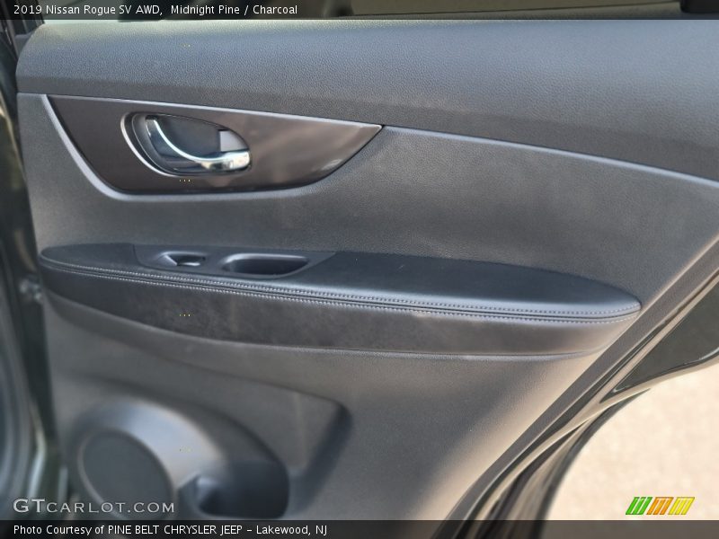 Midnight Pine / Charcoal 2019 Nissan Rogue SV AWD