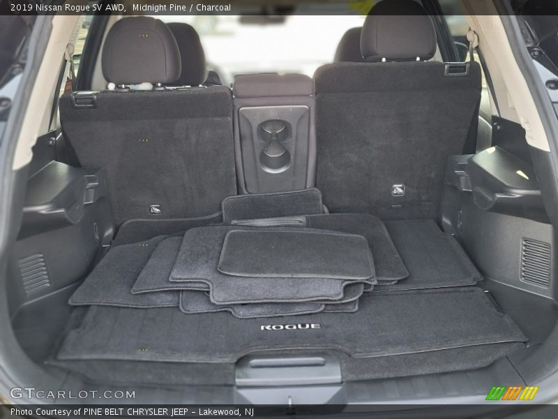 Midnight Pine / Charcoal 2019 Nissan Rogue SV AWD