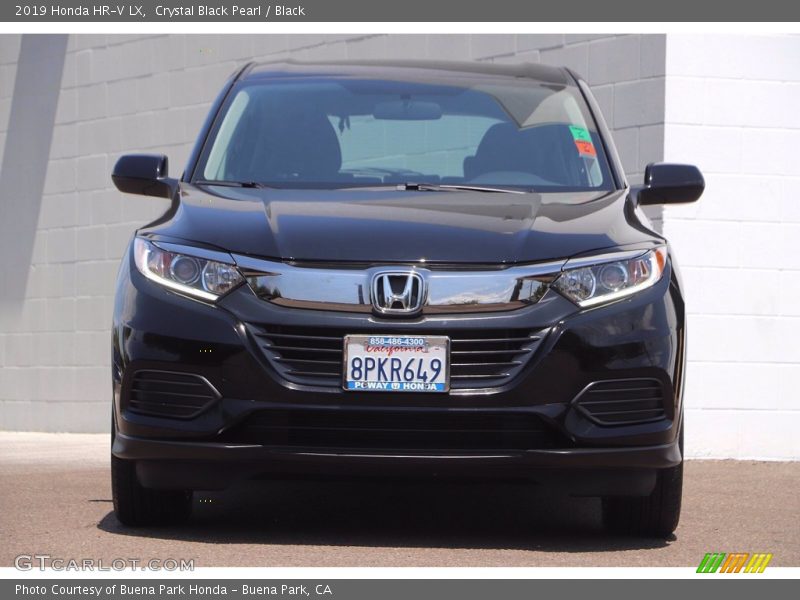 Crystal Black Pearl / Black 2019 Honda HR-V LX