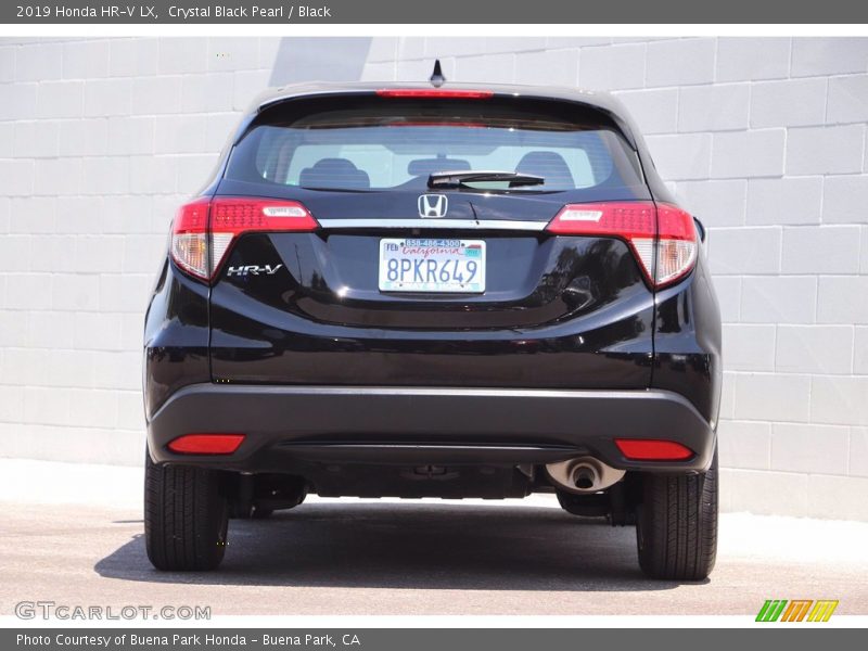 Crystal Black Pearl / Black 2019 Honda HR-V LX