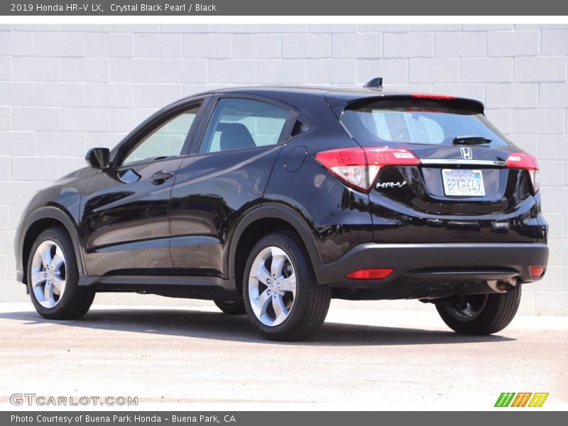 Crystal Black Pearl / Black 2019 Honda HR-V LX