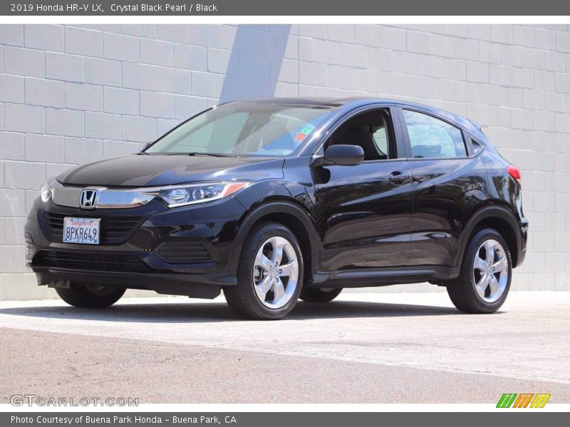 Crystal Black Pearl / Black 2019 Honda HR-V LX