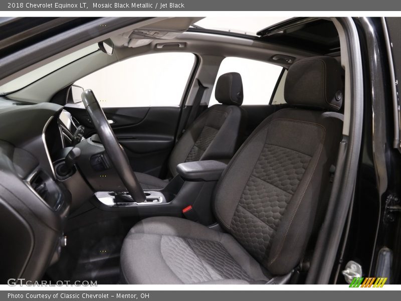 Mosaic Black Metallic / Jet Black 2018 Chevrolet Equinox LT