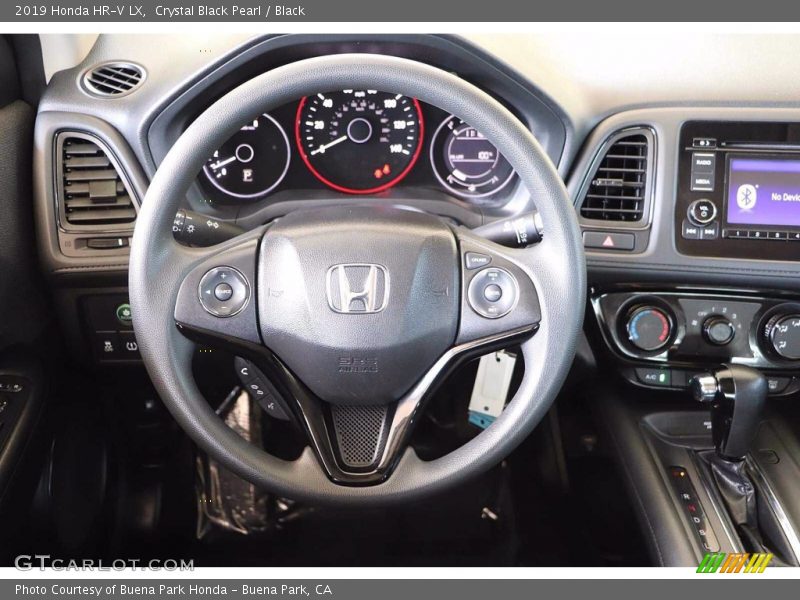Crystal Black Pearl / Black 2019 Honda HR-V LX