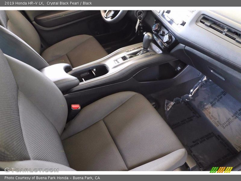 Crystal Black Pearl / Black 2019 Honda HR-V LX
