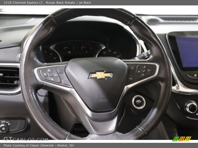 Mosaic Black Metallic / Jet Black 2018 Chevrolet Equinox LT