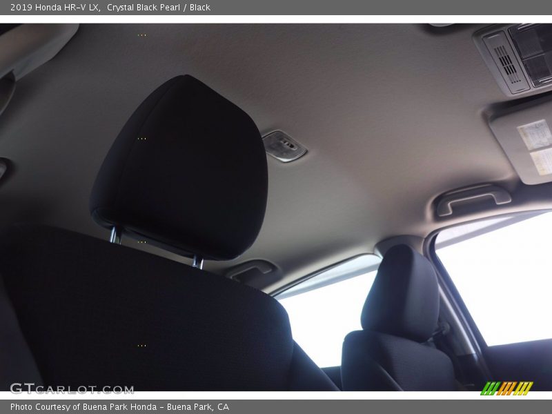 Crystal Black Pearl / Black 2019 Honda HR-V LX