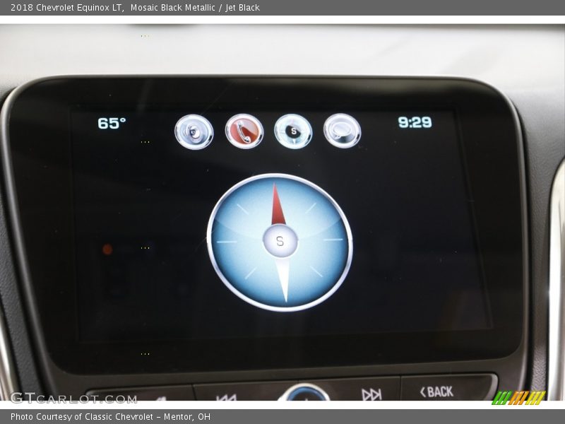 Mosaic Black Metallic / Jet Black 2018 Chevrolet Equinox LT