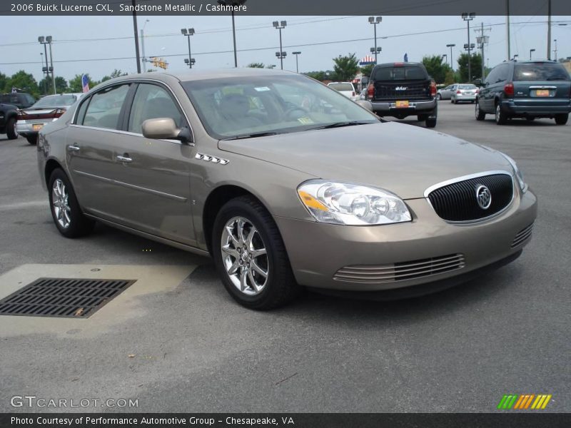 Sandstone Metallic / Cashmere 2006 Buick Lucerne CXL