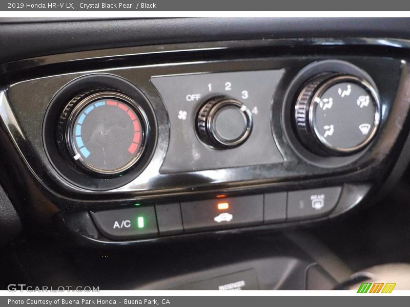 Crystal Black Pearl / Black 2019 Honda HR-V LX