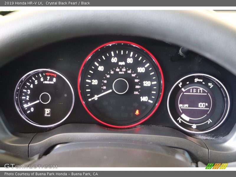 Crystal Black Pearl / Black 2019 Honda HR-V LX