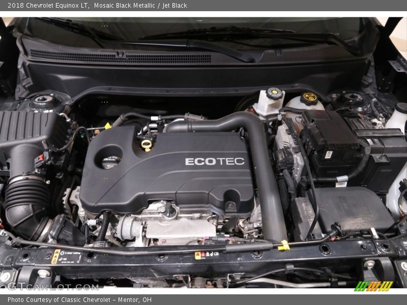 Mosaic Black Metallic / Jet Black 2018 Chevrolet Equinox LT