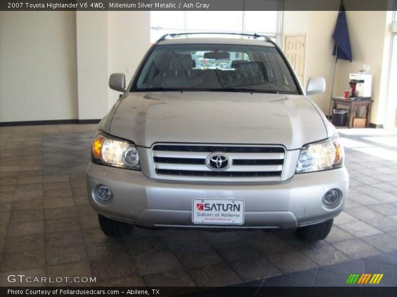 Millenium Silver Metallic / Ash Gray 2007 Toyota Highlander V6 4WD