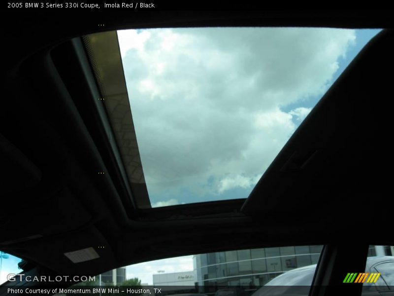 Imola Red / Black 2005 BMW 3 Series 330i Coupe