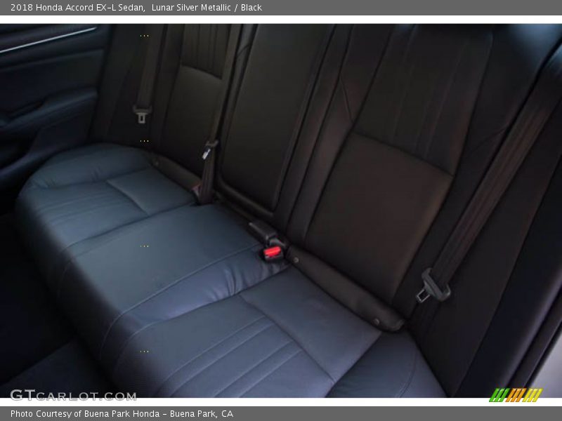 Lunar Silver Metallic / Black 2018 Honda Accord EX-L Sedan