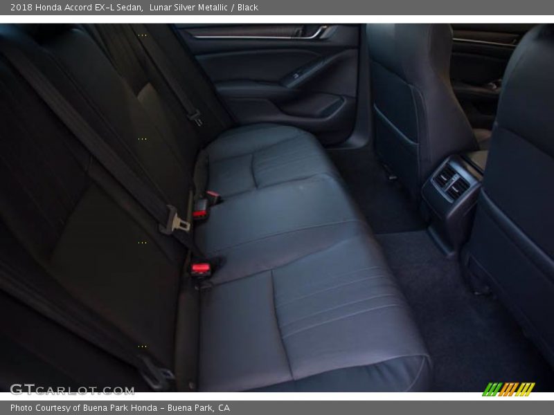 Lunar Silver Metallic / Black 2018 Honda Accord EX-L Sedan