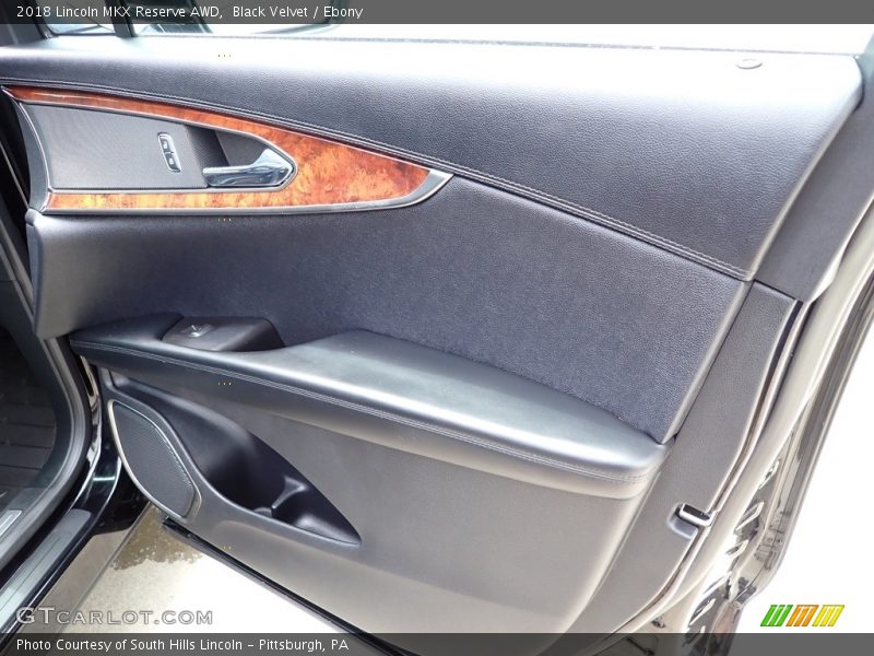 Black Velvet / Ebony 2018 Lincoln MKX Reserve AWD