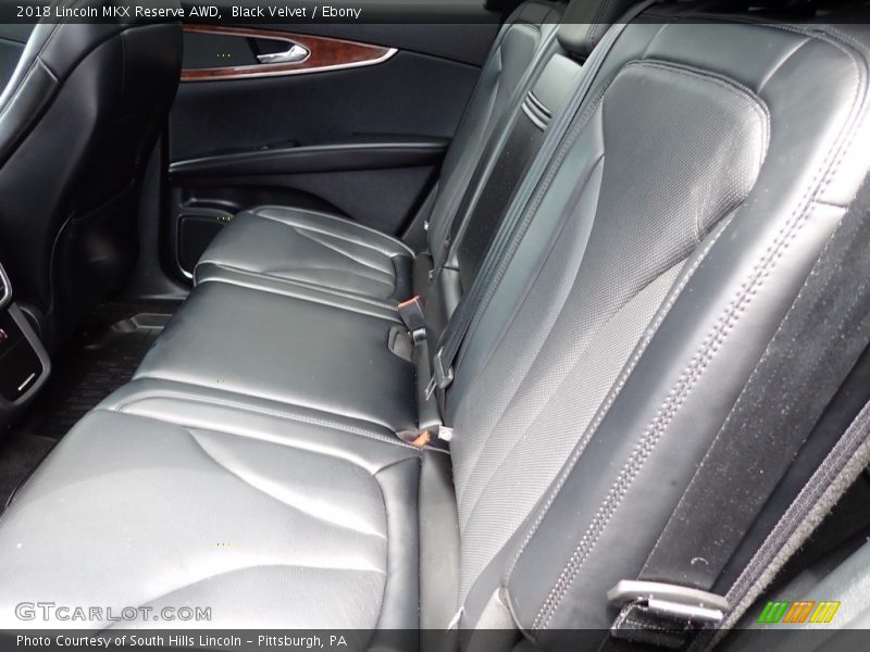 Black Velvet / Ebony 2018 Lincoln MKX Reserve AWD