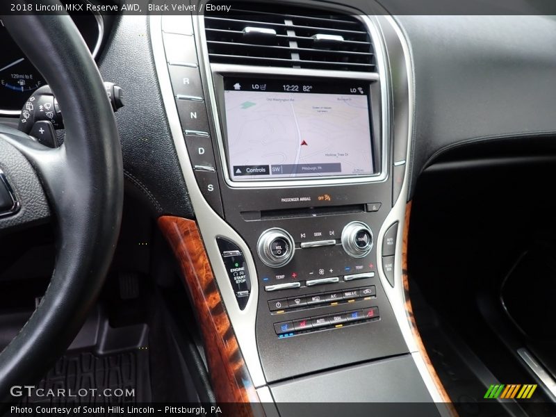 Black Velvet / Ebony 2018 Lincoln MKX Reserve AWD