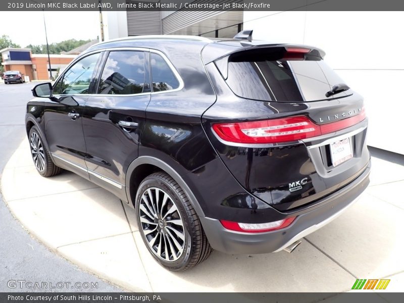 Infinite Black Metallic / Centerstage-Jet Black/Foxfire 2019 Lincoln MKC Black Label AWD