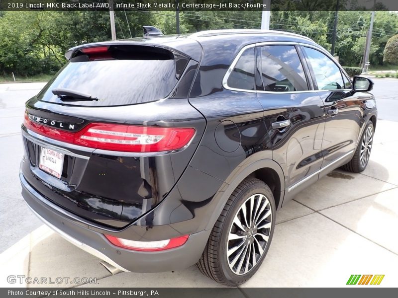 Infinite Black Metallic / Centerstage-Jet Black/Foxfire 2019 Lincoln MKC Black Label AWD