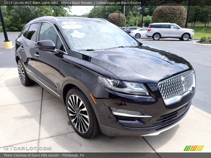 Infinite Black Metallic / Centerstage-Jet Black/Foxfire 2019 Lincoln MKC Black Label AWD