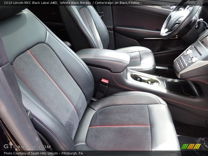 Infinite Black Metallic / Centerstage-Jet Black/Foxfire 2019 Lincoln MKC Black Label AWD