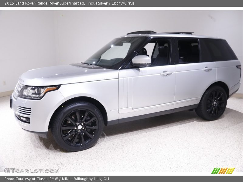 Indus Silver / Ebony/Cirrus 2015 Land Rover Range Rover Supercharged