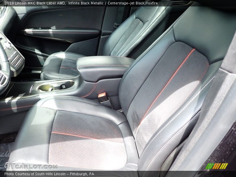 Infinite Black Metallic / Centerstage-Jet Black/Foxfire 2019 Lincoln MKC Black Label AWD