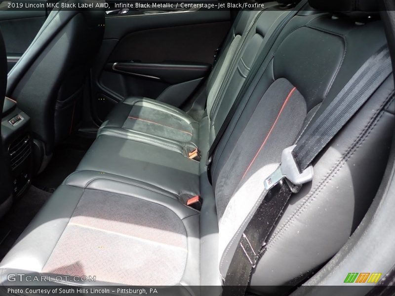 Infinite Black Metallic / Centerstage-Jet Black/Foxfire 2019 Lincoln MKC Black Label AWD
