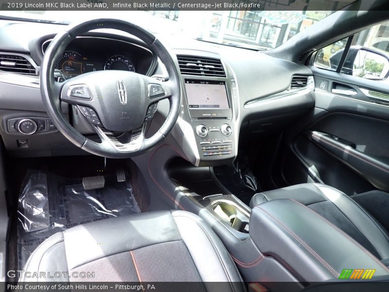 Infinite Black Metallic / Centerstage-Jet Black/Foxfire 2019 Lincoln MKC Black Label AWD