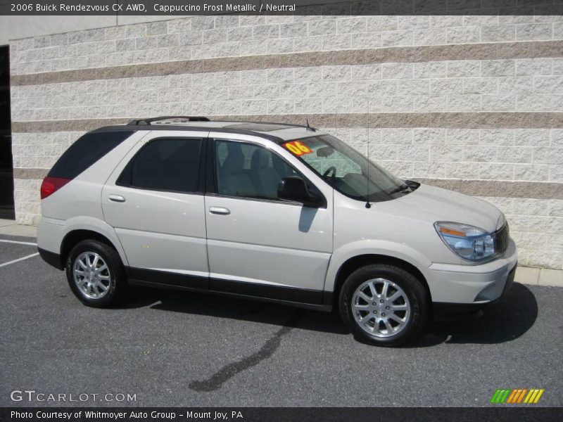 Cappuccino Frost Metallic / Neutral 2006 Buick Rendezvous CX AWD