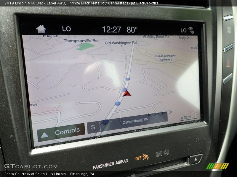 Infinite Black Metallic / Centerstage-Jet Black/Foxfire 2019 Lincoln MKC Black Label AWD