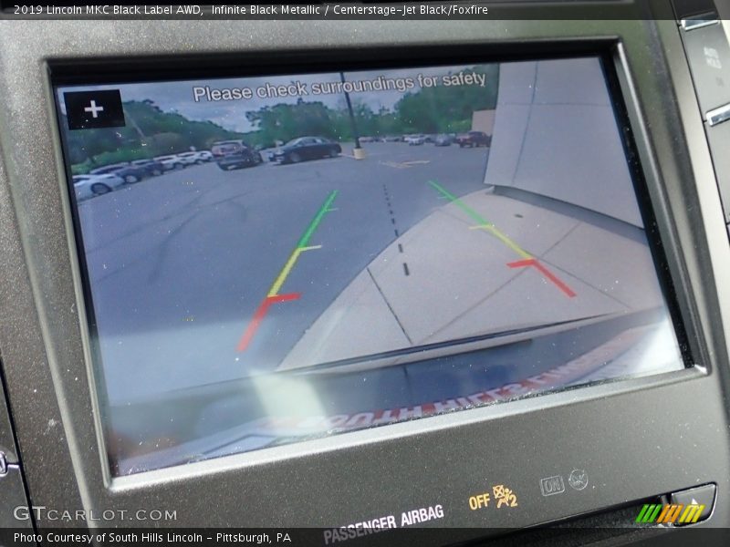 Infinite Black Metallic / Centerstage-Jet Black/Foxfire 2019 Lincoln MKC Black Label AWD