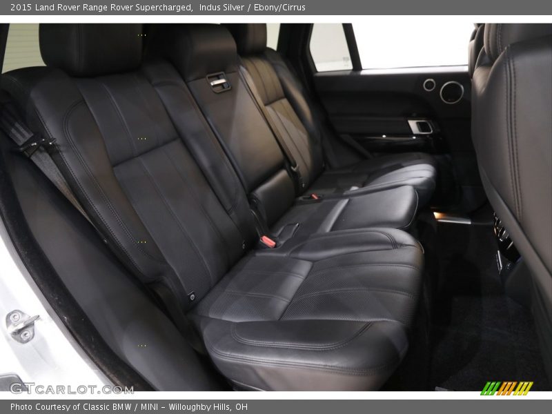 Rear Seat of 2015 Range Rover Supercharged
