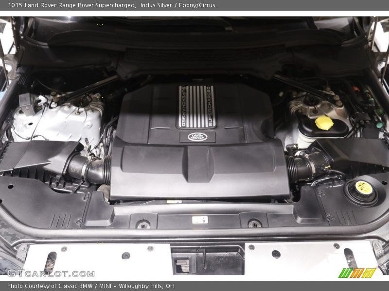 Indus Silver / Ebony/Cirrus 2015 Land Rover Range Rover Supercharged