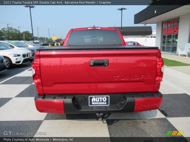 Barcelona Red Metallic / Graphite 2021 Toyota Tundra SR5 Double Cab 4x4